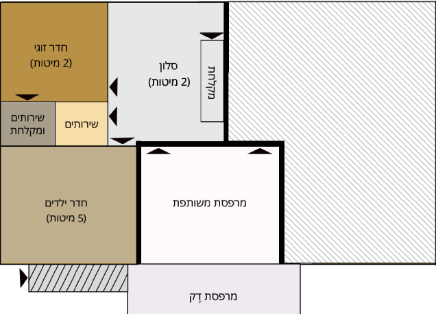 Left Family Cabin Blueprint