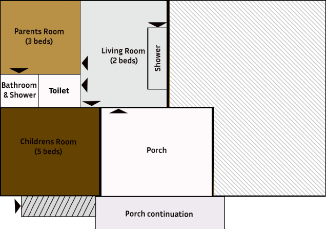Left Family Cabin Blueprint